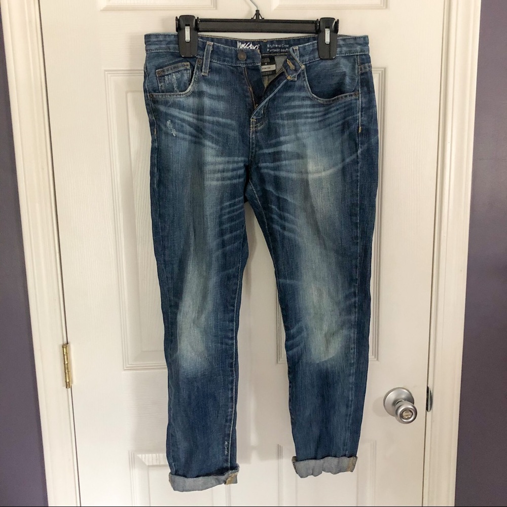 Mossimo boyfriend crop women’s size 4 jeans